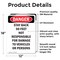 Signmission Safety Culture Sign, 12 in Width, Vinyl Decal, Rectangle OS-2PACK-DS-D-1218-V-2333 - alternate 5